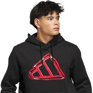 adidas Men's Big Logo Graphic Hoodie